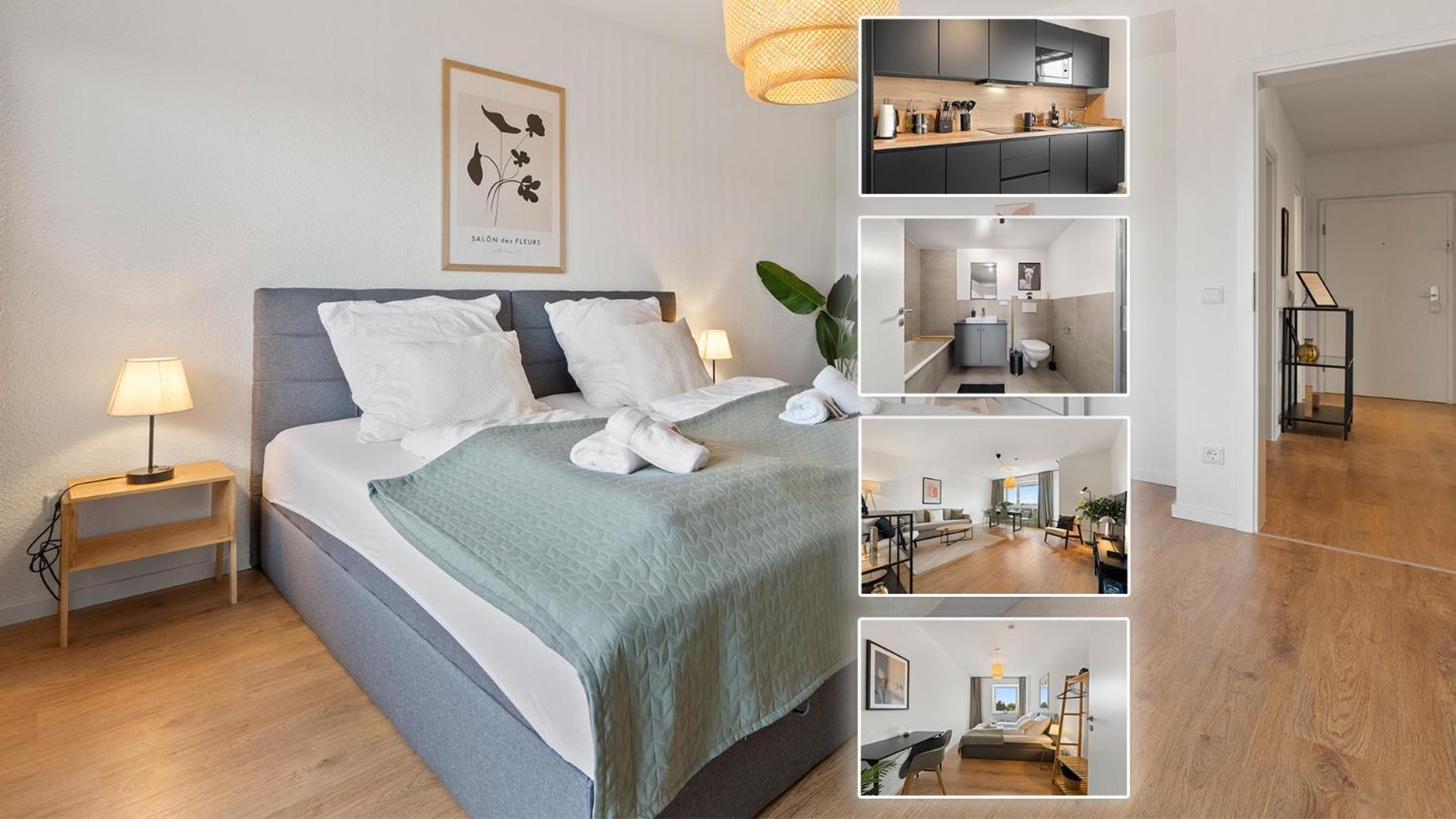 *Top* Moderne Wohnung - Naehe Koeln: Dom, Messe, Flughafen, Lanxess-Arena Bergisch Gladbach Extérieur photo